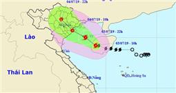 Bão số 2 đã đổ bộ vào các tỉnh từ Hải Phòng đến Nam Định
